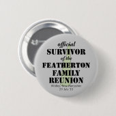 オフィシャルサバイバー（緑） 缶バッジ (正面&裏面)