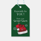 オフィシャルシークレットサンタギフトラベル ギフトタグ (正面)