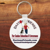 オフィシャルダクストンズフレンズキーチェーン キーホルダー (正面)