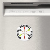 オフィシャルダートボールプレーヤー マグネット (インサイチュ (食洗機))