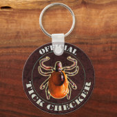 オフィシャルティック市松模様にキーチェーン キーホルダー (正面)