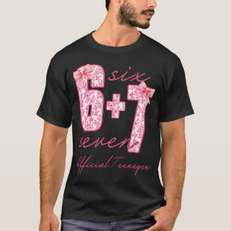 オフィシャルネイガーシックスセブン 6 7 コケットボウ 13歳 Tシャツ