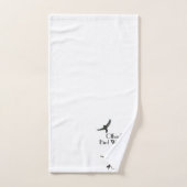 オフィシャルバードウォッチャー バスタオルセット (ハンドタオル)