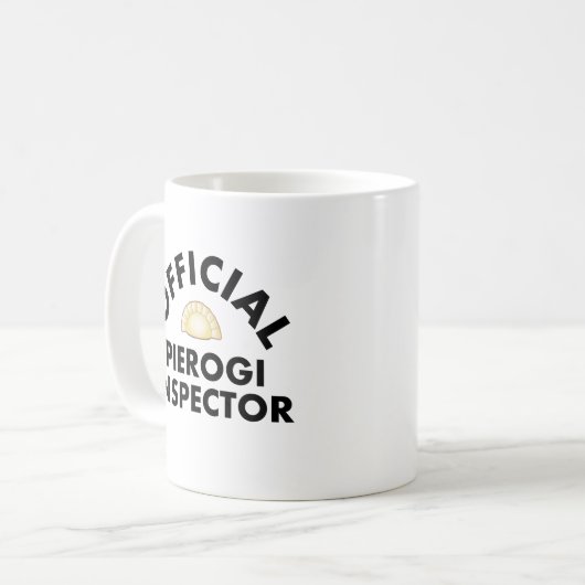 オフィシャルピエロギ監察官コーヒーマグ コーヒーマグカップ (正面左)