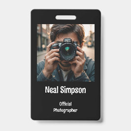 オフィシャルフォトグラファー バッジ