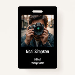 オフィシャルフォトグラファー バッジ