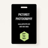 オフィシャルフォトグラファー バッジ (裏面)