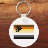 オフィシャルベアプライド国旗 キーホルダー (正面)
