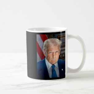 オフィシャルホワイトハウスポートレートドナルドJトランプ2025 コーヒーマグカップ