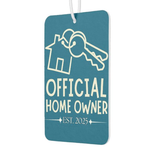 オフィシャルホームオーナーベスト。2025最初誇りを持ったのタイマー カーエアーフレッシュナー (左)