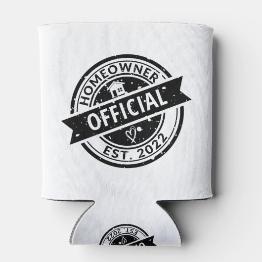 オフィシャルホームオーナーEST.2022引用文引っ越し祝いパーティー 缶クーラー (裏面)