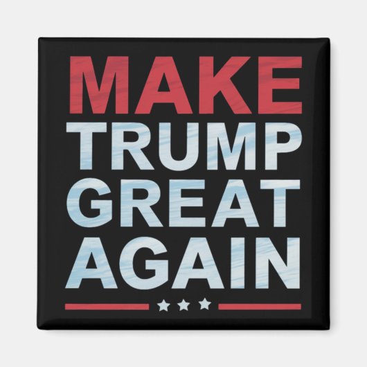 オフィシャルメイクトランプ素晴らしマーチ マグネット (正面)