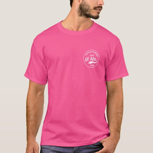 オフィシャルメンクールバーGi Maクラブ Tシャツ (正面)