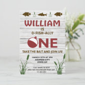 オフィシャルワンの1歳の誕生日 招待状 (スタンド正面)