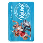 オフィシャル退職したステートルームのドアマグネット マグネット (縦)