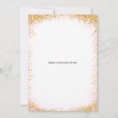 オフィシャル10代の若者ガール13th誕生日 招待状 (裏面)