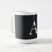 オフィシャル アドルビー ステッカー コーヒーマグカップ (正面左)