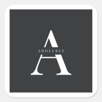 オフィシャルAddlebeeステッカー スクエアシール