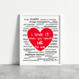 オフィスおもしろい向け人事アート ポスター