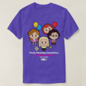 オフィスかわいいパーティー企画委員会1 Tシャツ (デザイン正面)