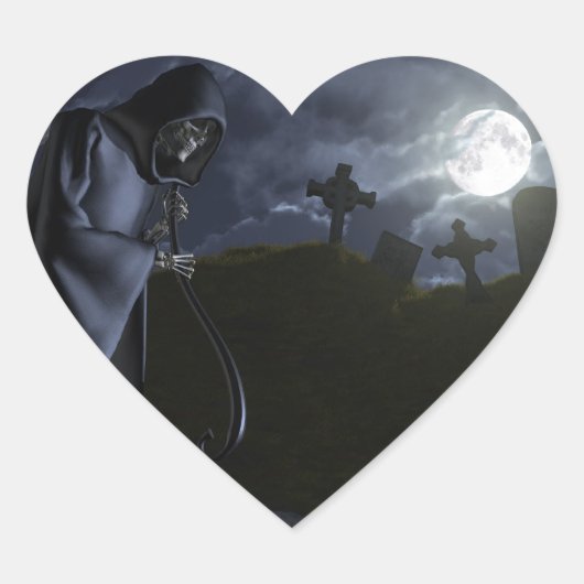 オフィスでの死神 ハートシール (正面)