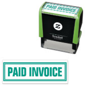オフィスで使用する「支払済み請求書」セルフインクスタンプ セルフインキングスタンプ (インサイチュ)