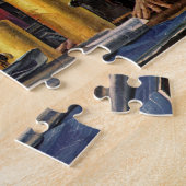 オフィスで働く建築家たち、ヴィンテージ ビジネス ジグソーパズル (側面)