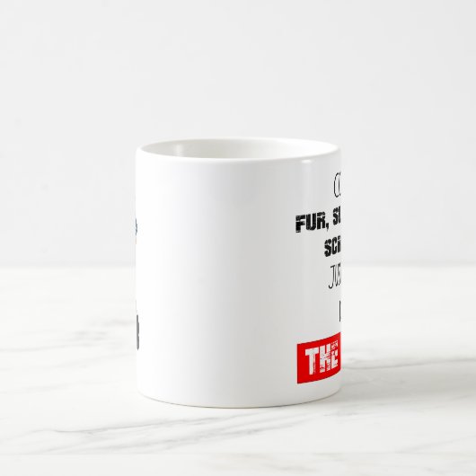 オフィスで獣医または獣医の技術 コーヒーマグカップ (中央)