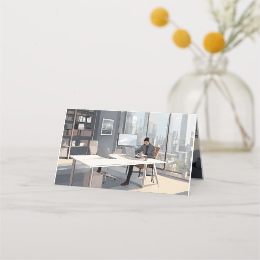 オフィスと学校> 予約カード (正面)