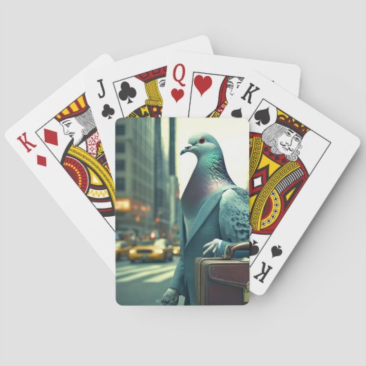 オフィスに向かう トランプ (裏面)