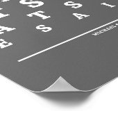 オフィスのアイテスト表 ポスター (角)