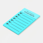 オフィスのオルガナイザーの後it®ノートは個人化なります ポストイット (アングル)