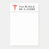 オフィスのオルガナイザー医学の|は個人化なります ポストイット (正面)