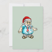 オフィスのクリスマスパーティー 招待状 (裏面)