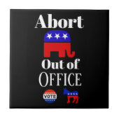 オフィスのセラミックタイルからGOPを中止 タイル (正面)