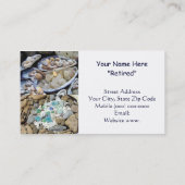 オフィスのビーチの退職したな名刺ない 名刺 (裏面)