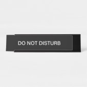 オフィスのプライバシーの通知を妨げないで下さい デスクネームプレート (正面)