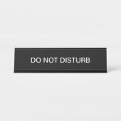 オフィスのプライバシーの通知を妨げないで下さい デスクネームプレート (正面)