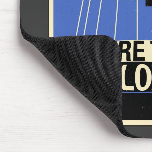 オフィスのプロパガンダ: 社会的なネットワーク(青い) マウスパッド (コーナー)