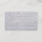 オフィスのプロフェッショナルは運命の運命を個人化します 名刺 (裏面)