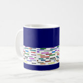 オフィスのマグ コーヒーマグカップ (正面左)