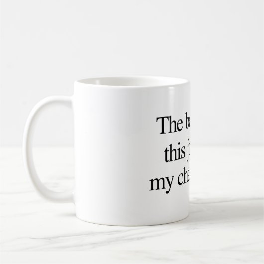 オフィスのユーモア「椅子コーヒー・マグ」は回転します コーヒーマグカップ (左)