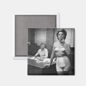 オフィスのランジェリー喫煙 マグネット (正面/裏面)