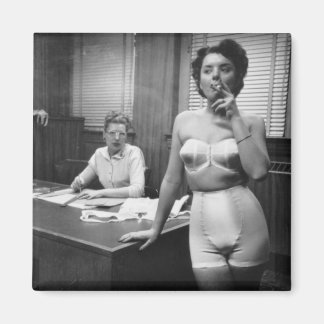 オフィスのランジェリー喫煙 マグネット