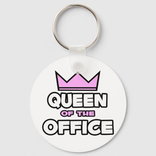 オフィスの女王 キーホルダー (正面)