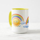 オフィスの家の学校は運命の運命を個人化します マグカップ (正面左)