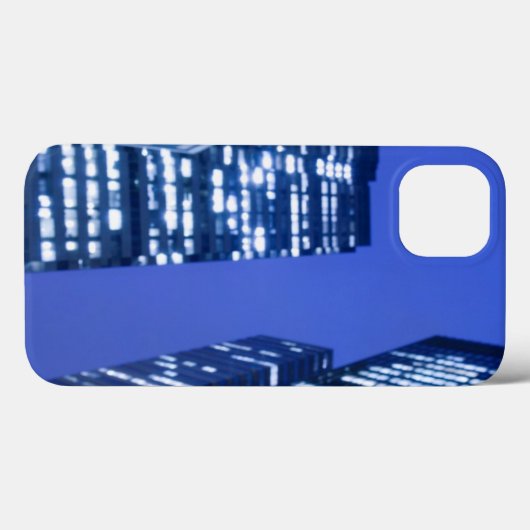 オフィスの建物の窓のDefocused上向きの眺め Case-Mate iPhoneケース (裏面 (横))