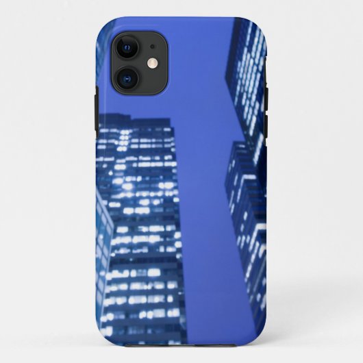 オフィスの建物の窓のDefocused上向きの眺め Case-Mate iPhoneケース (裏面)