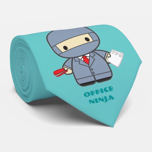 オフィスの忍者 ネクタイ (ロール)