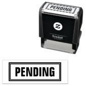 オフィスの手書きスタンプ保留中 セルフインキングスタンプ (インサイチュ)